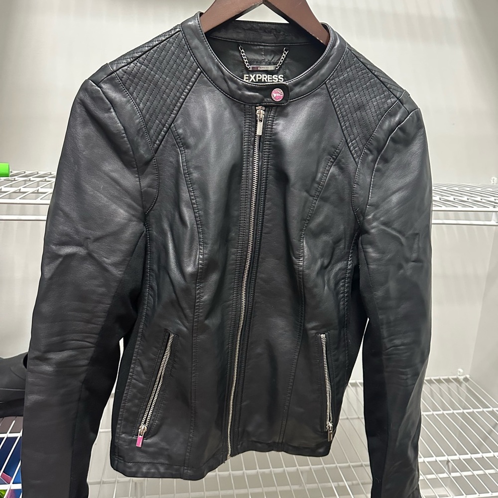 Express leather Jacket